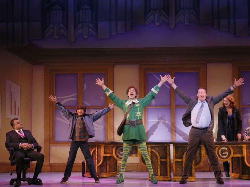 Cast of Elf the Musical