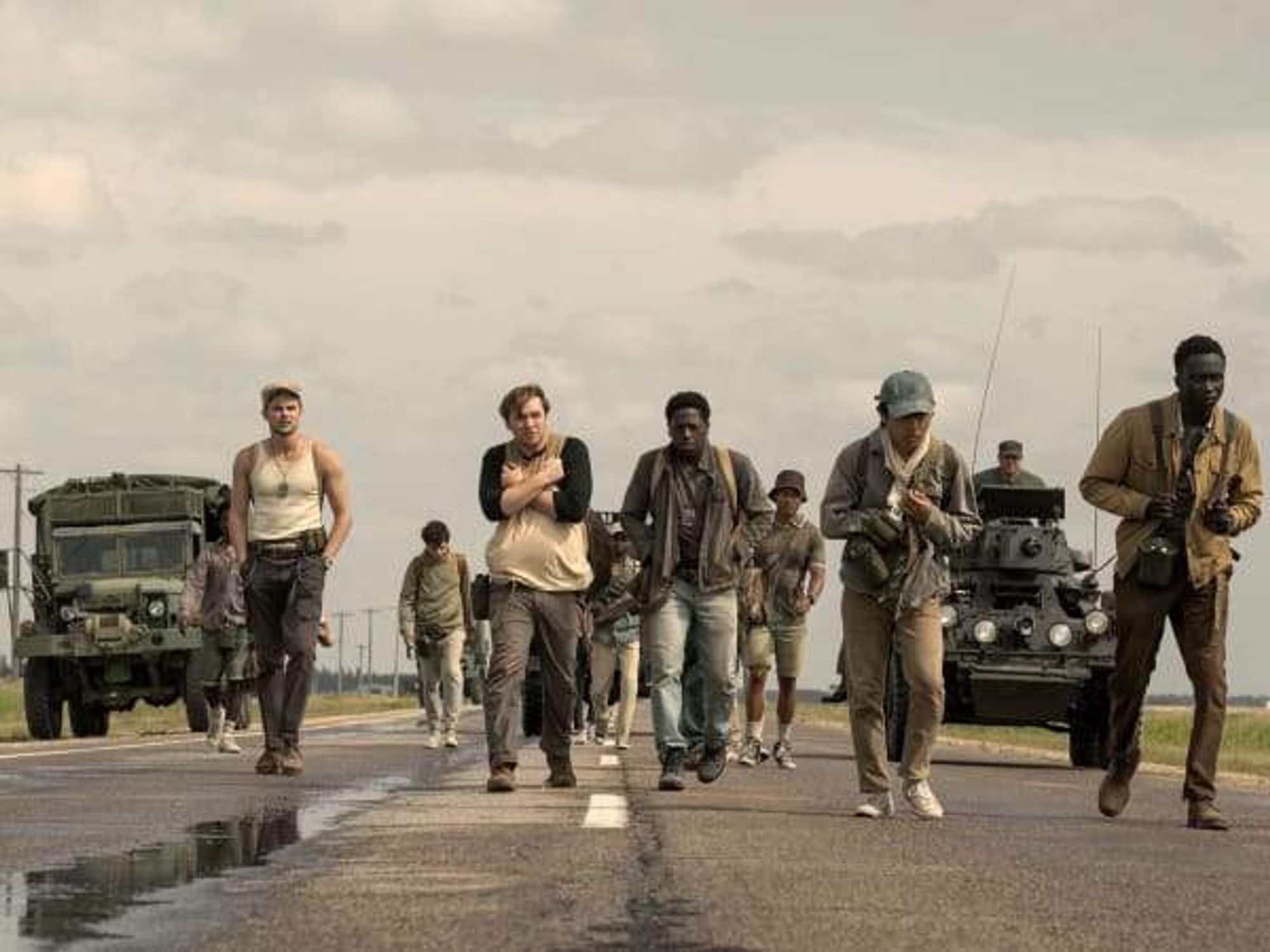 Cast of The Long Walk