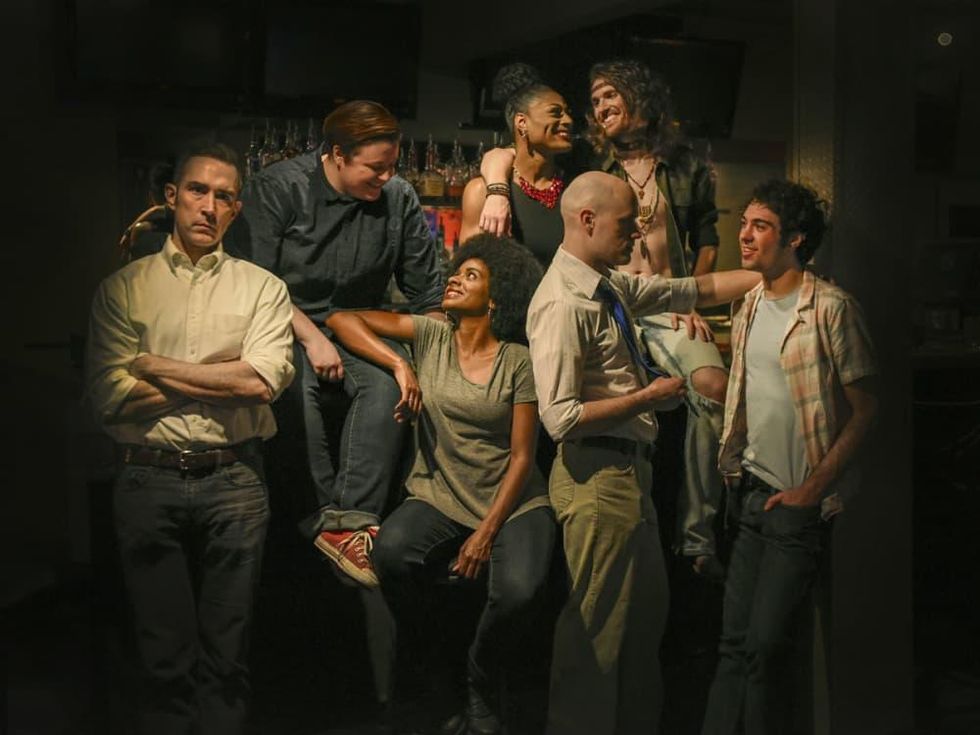 Cast of WaterTower Theatre's Hit the Wall
