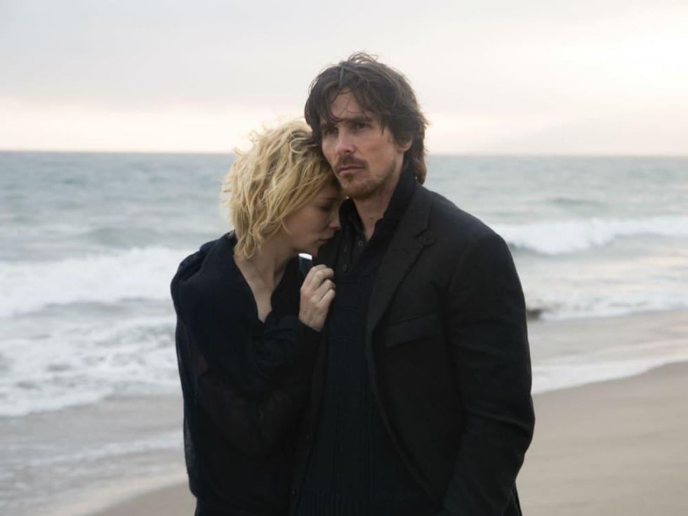 Cate Blanchett and Christian Bale in Knight of Cups