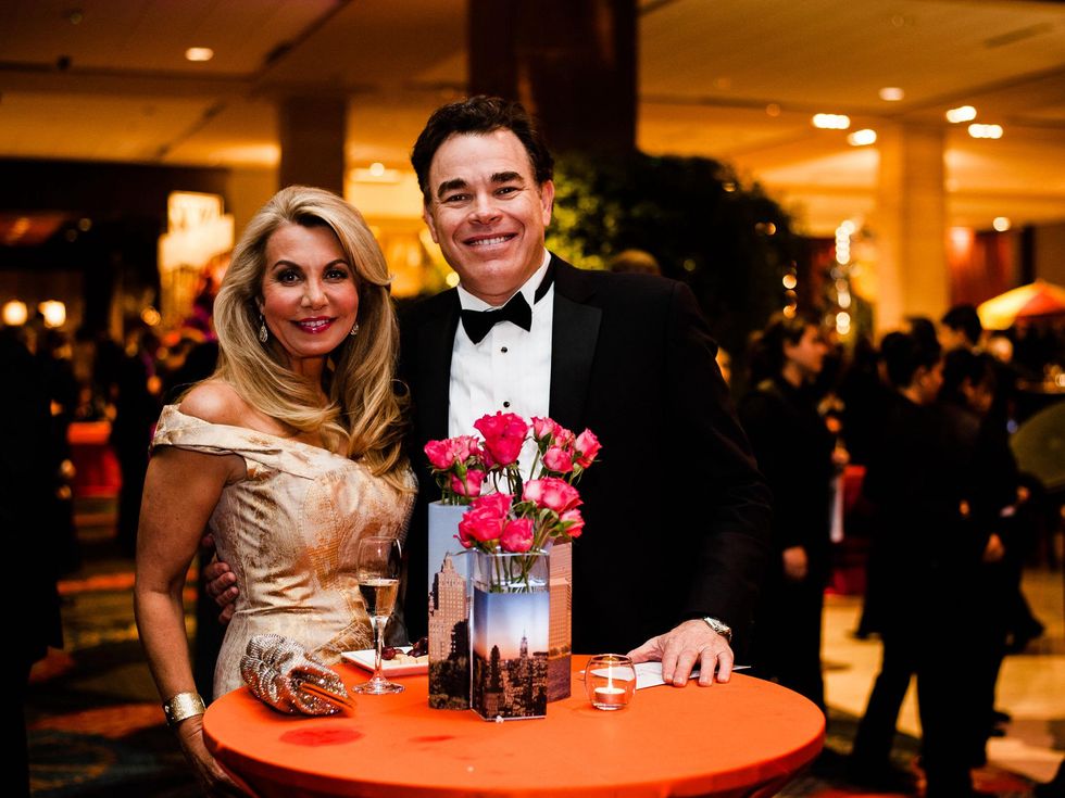 Catherine Awtrey, Mike Cieri at Crystal Charity Ball 2013