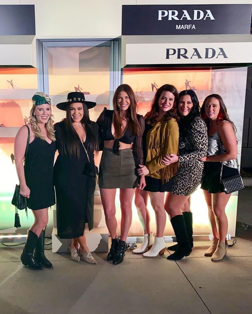 Catherine Gibson Luba, Nicole Marie Veale, Devin Felicity Etzold, Casey Evans Beltran, Caroline Cradick, Jessy Evans