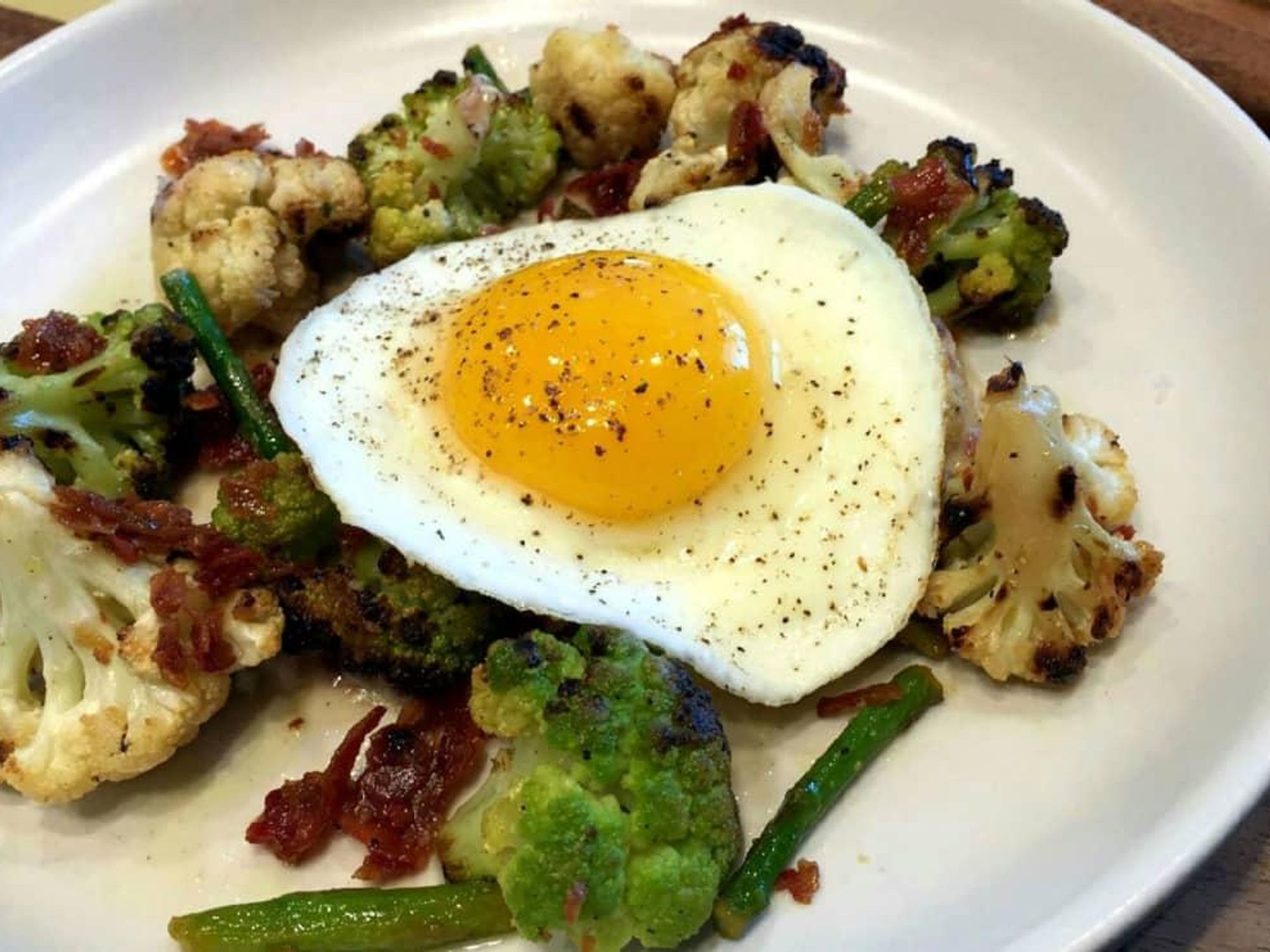 Cauliflower dish at North Italia