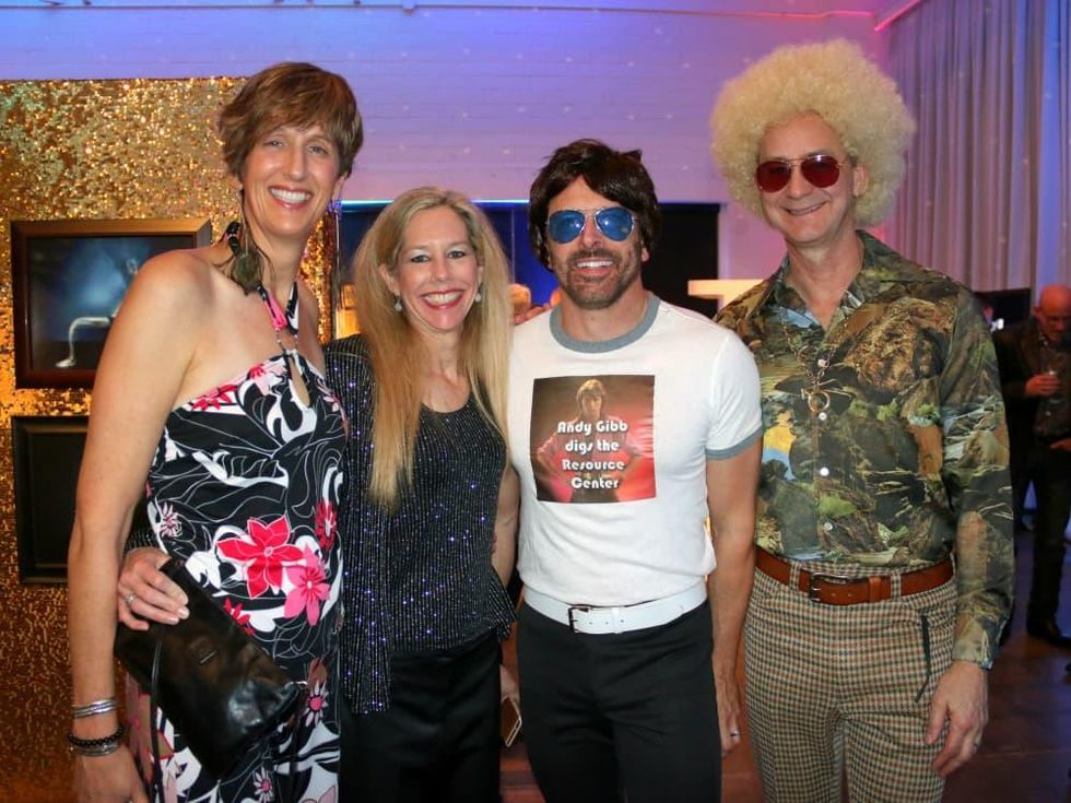 Cece Cox (esource Center CEO) Shelly Skeen, Ted Kincaid, Steve Atkinson (event Co-chair)