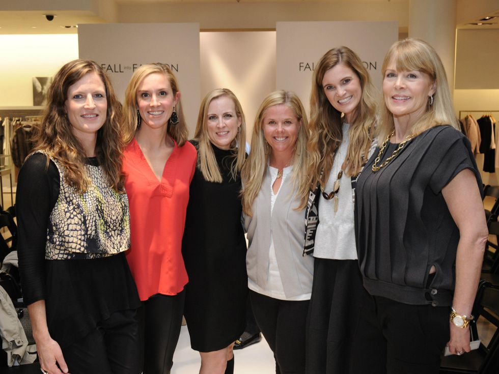 Cecelia Hodges, Arden Ellis, Susan Hutcheson, Jamie Sowa, Katie Anderson and Debbie Stewart, Fall Into Fashion
