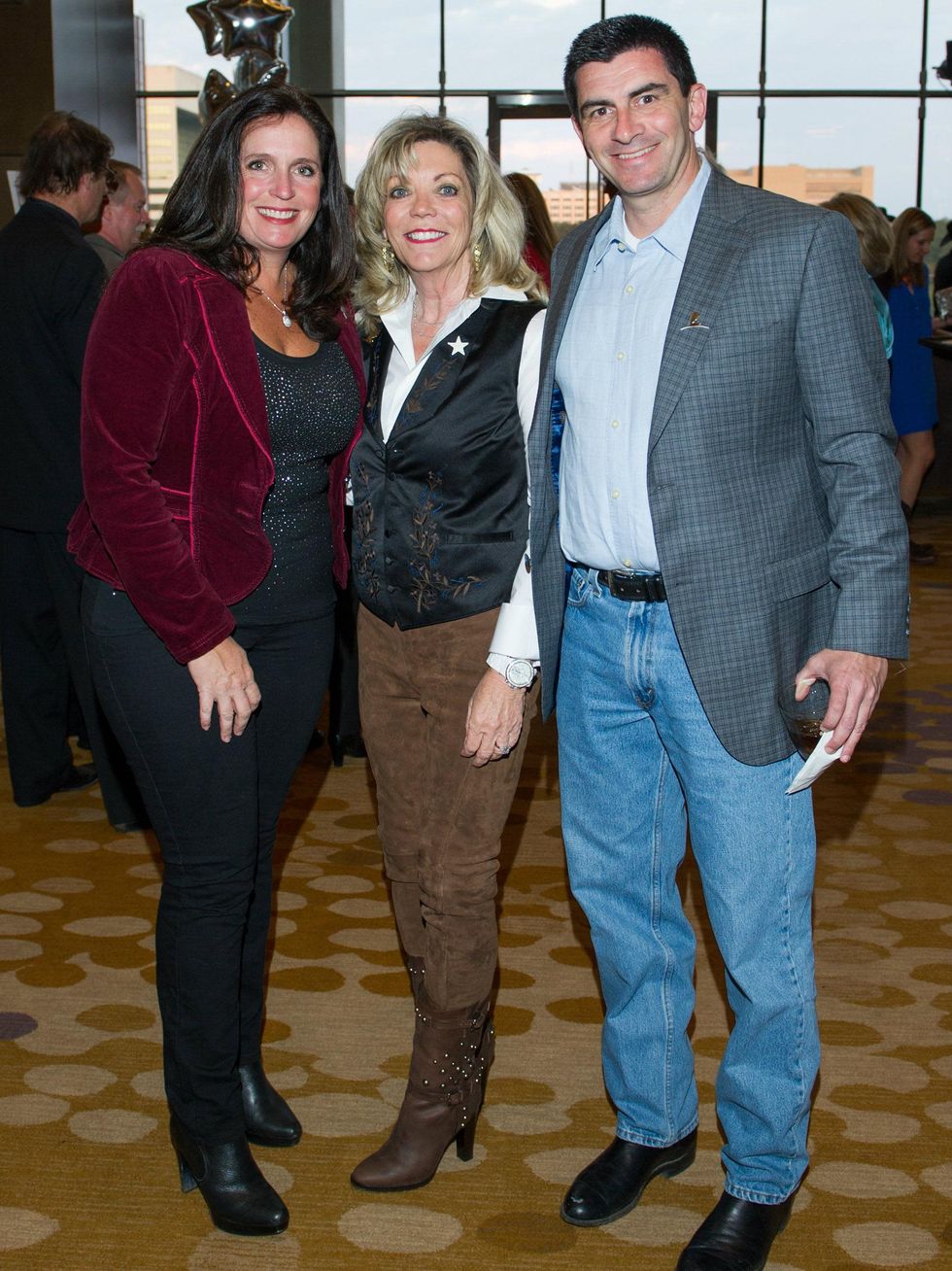 Cecy, Cindy and Jon Feld