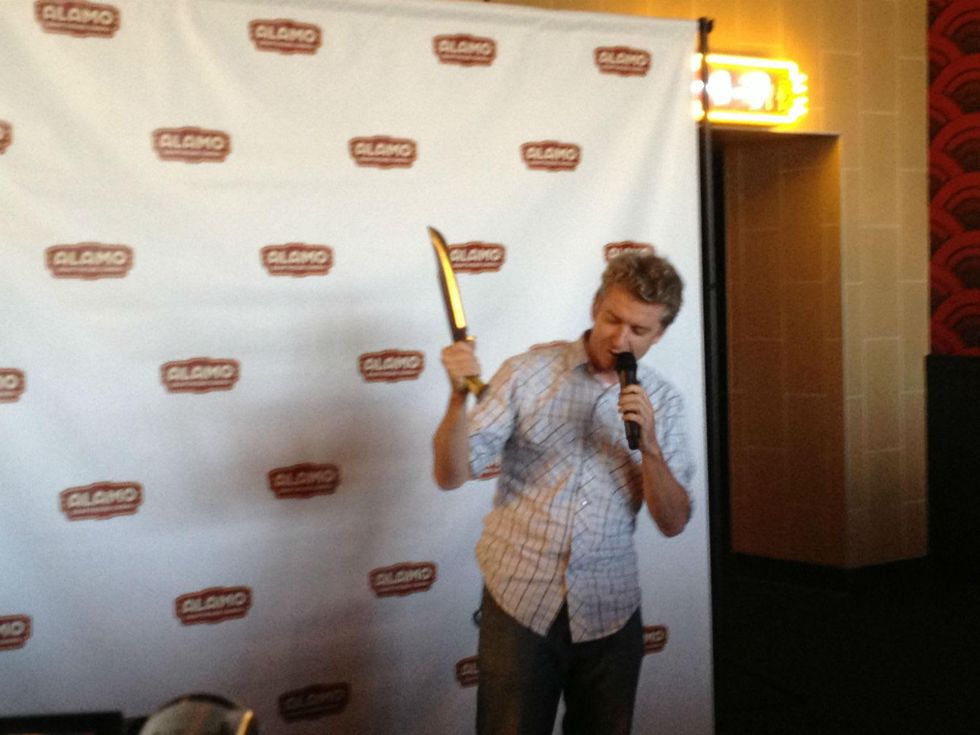 CEO Tim League at Alamo Drafthouse in Richardson