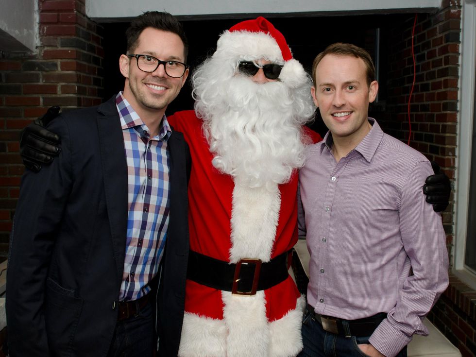 Chad Bieber, Robert W. Ivey III, DCAC Holiday Party