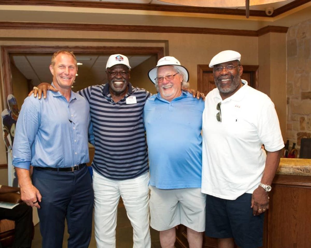 Chad Hennings, Rayfield Wright, DD Lewis, Joe Greene CultureMap Dallas