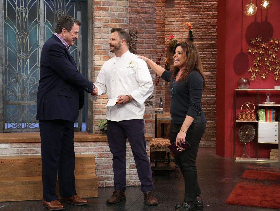 Chad Houser, Tom Selleck, Rachael Ray
