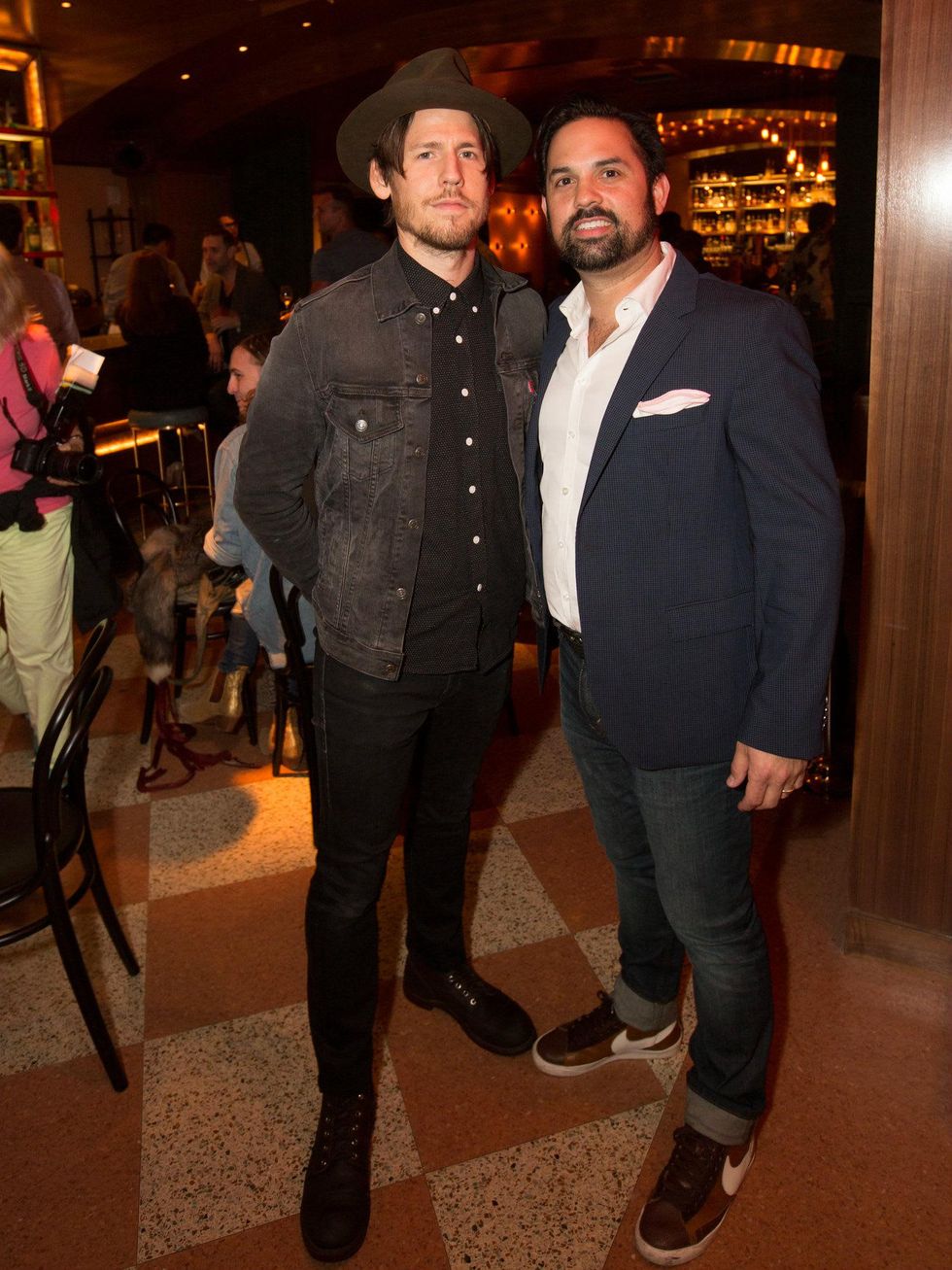 Chad Solomon, Greg Katz, Midnight Rambler grand opening