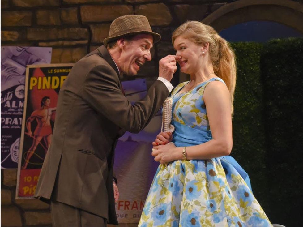 Chamblee Ferguson and Morgan Laure in Dallas Theater Center's The School for Wives