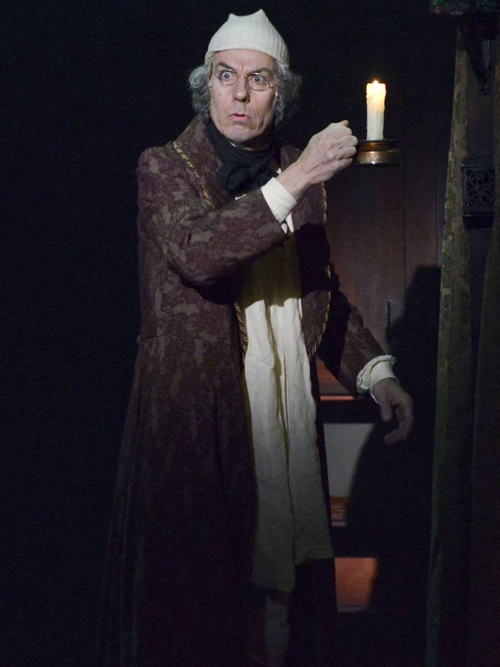 Chamblee Ferguson in Dallas Theater Center's A Christmas Carol