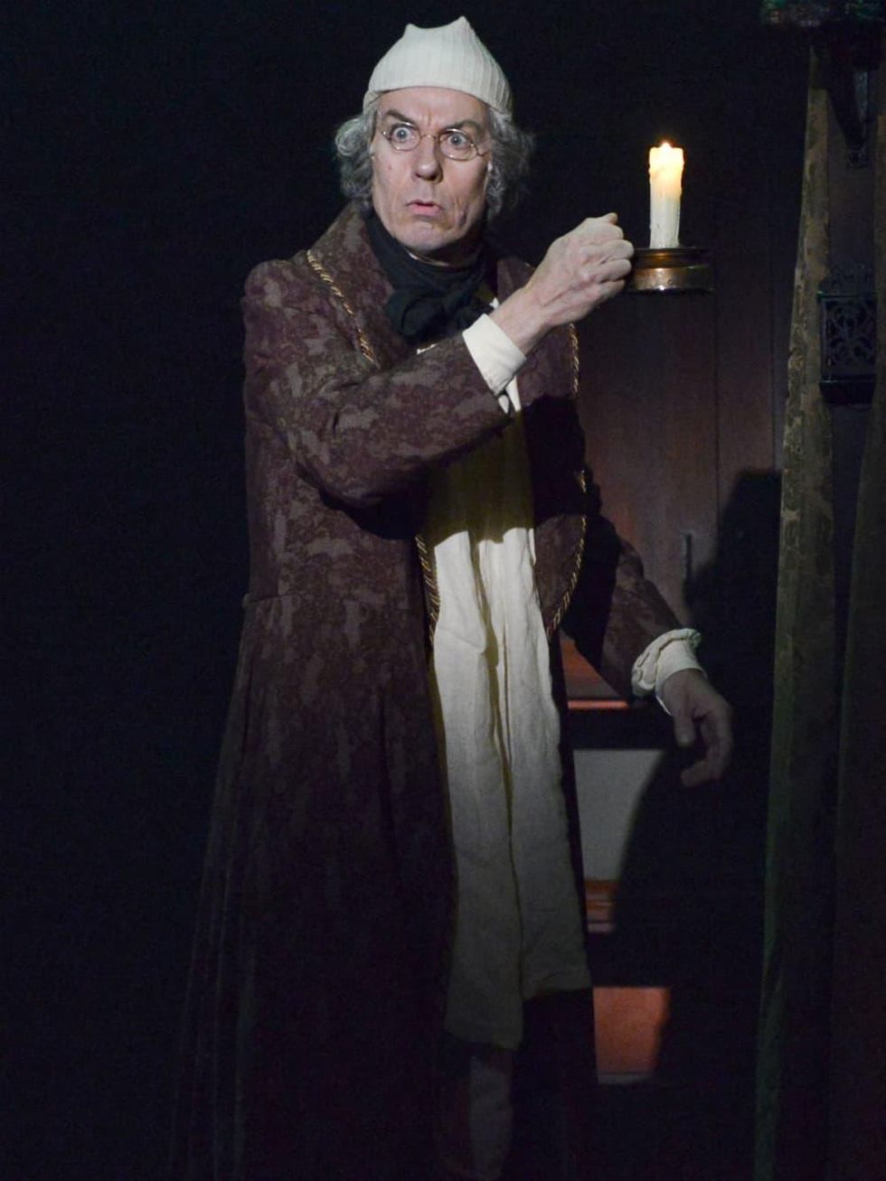Chamblee Ferguson in Dallas Theater Center's A Christmas Carol