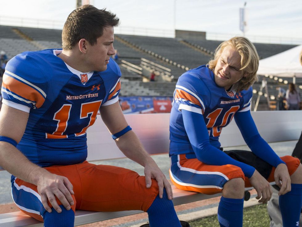 Channing Tatum and Wyatt Russell in 22 Jump Street