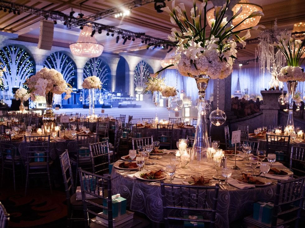 Chantilly Ballroom at Crystal Charity Ball 2013