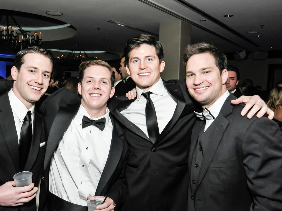 Charles Roscoph, Walker Lafitte, Bradley Burch, Britt Neel, Dallas Autumn Ball, Hotel Zaza