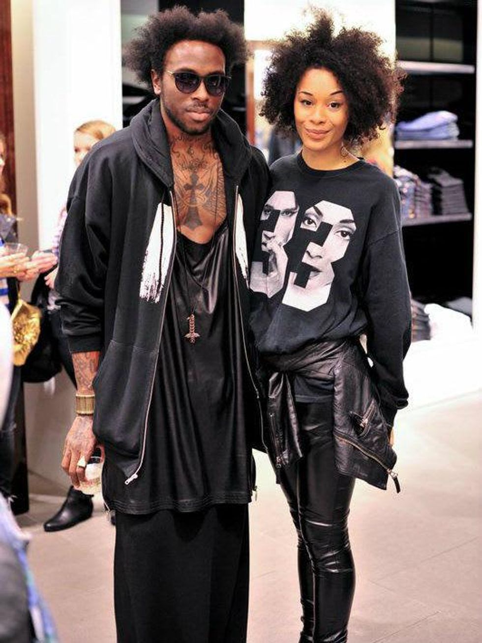 Charles Smith II, Erika Oliver, Seven for all mankind x all the wire