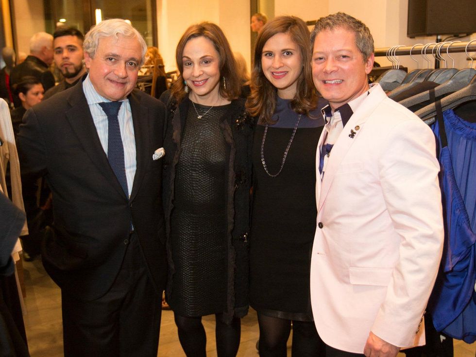 Charles Teichman, Joanne Teichman, Alysa Teichman, Matthew Simon, TRAFFIC Women Re-Igniting Spring Event