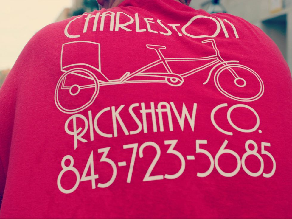 charleston, rickshaw