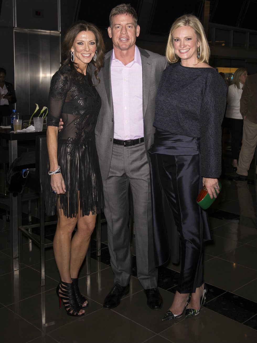 Charlotte Anderson, Troy Aikman, Jennifer Sampson, Unite Forever Gala
