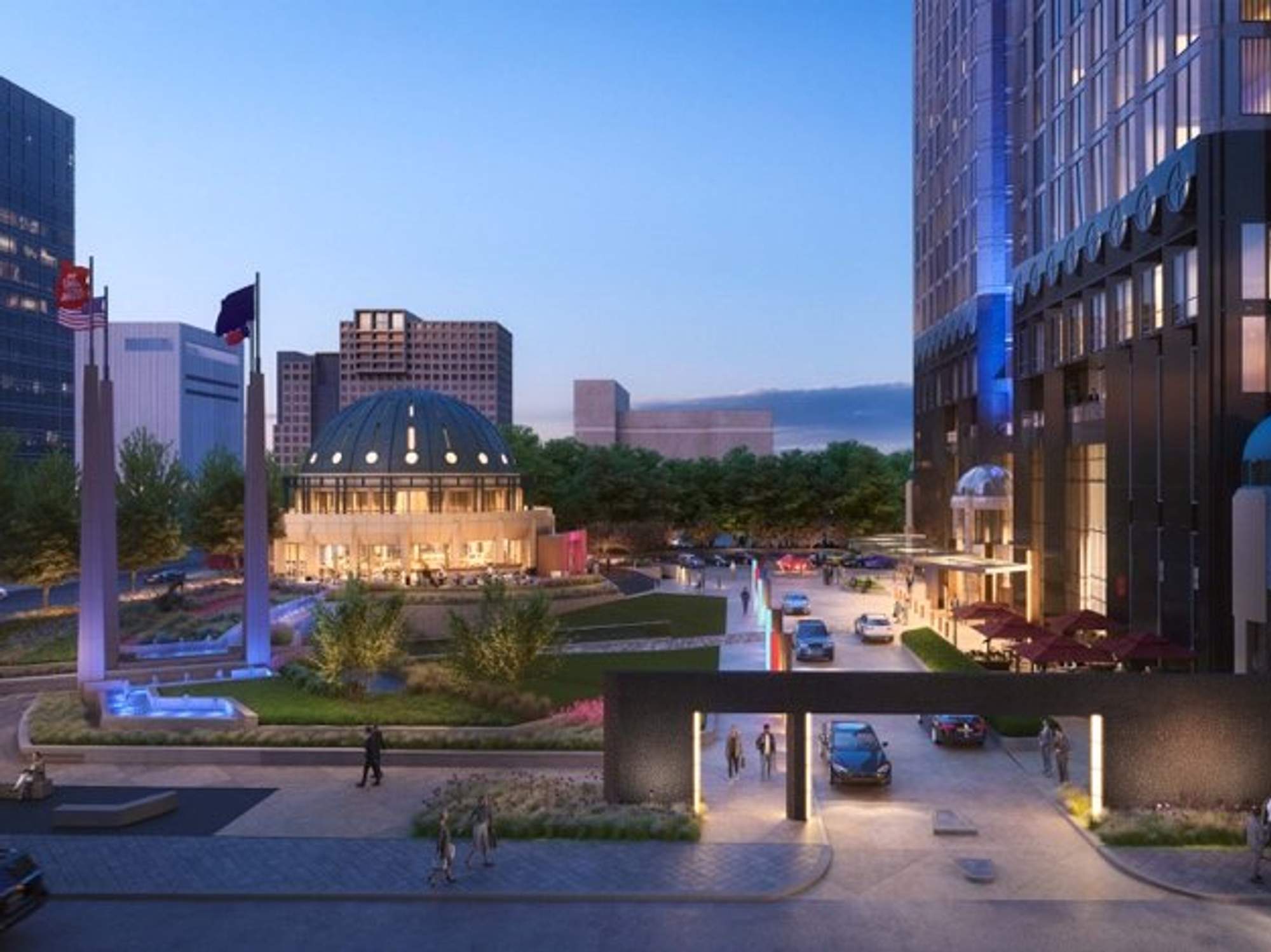 Round Building Dallas Iconic downtown Dallas building gets remodel, new name, and 2 ...