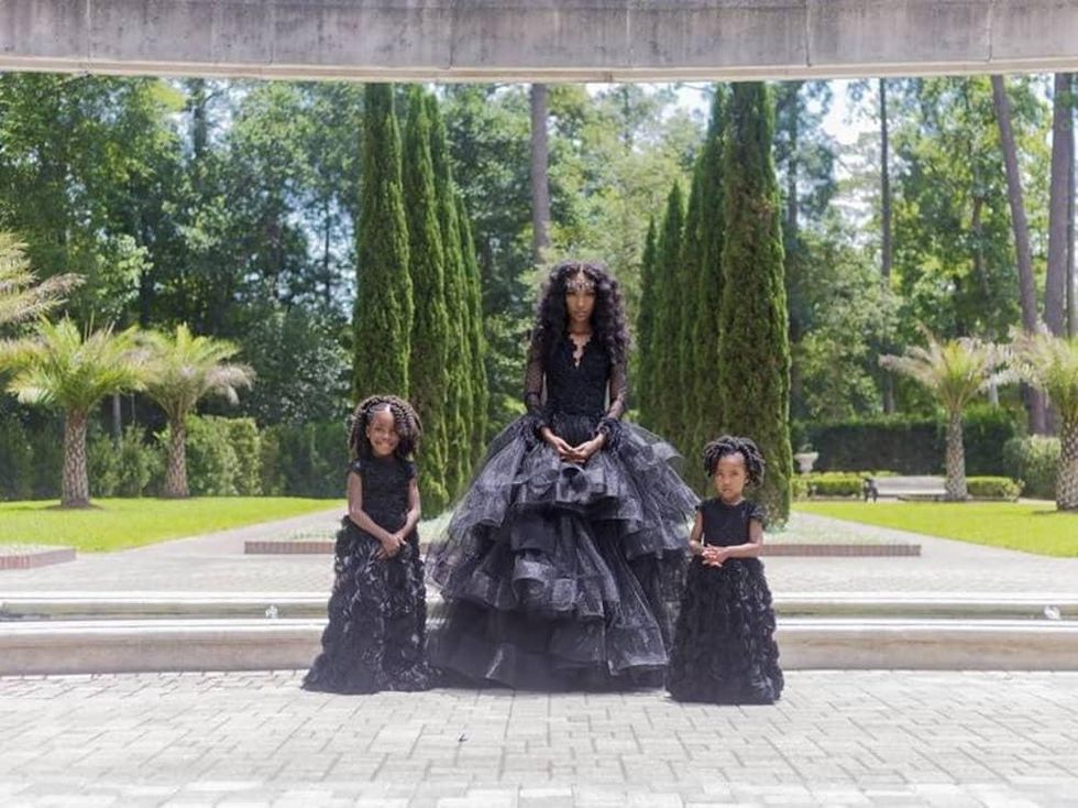 Chasity Sereal and her daughter