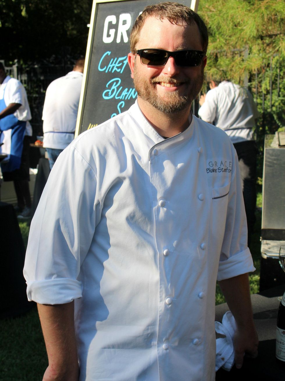 Chef Blaine Staniford of Grace, DIFFA Burgers and Burgundy