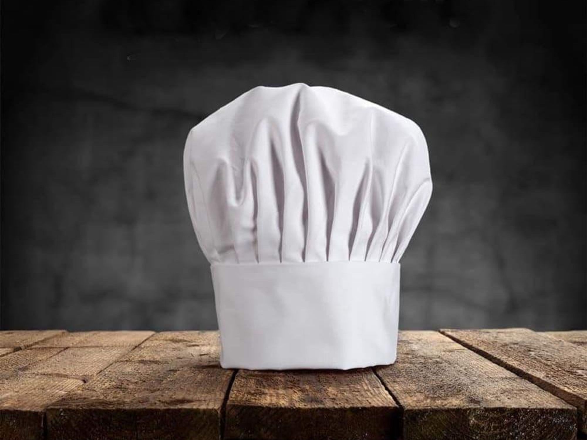 Chef hat toque