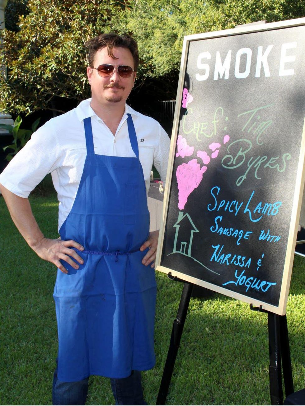 Chef Tim Byres of Smoke, DIFFA