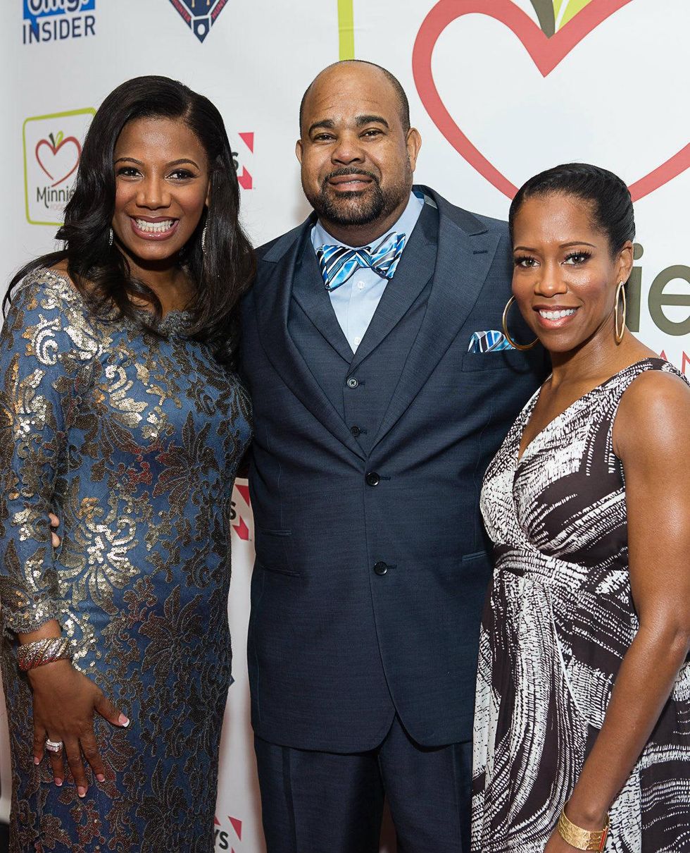 Cheryl Jackson, Artis Jackson, Regina King, Minnie's Food Pantry