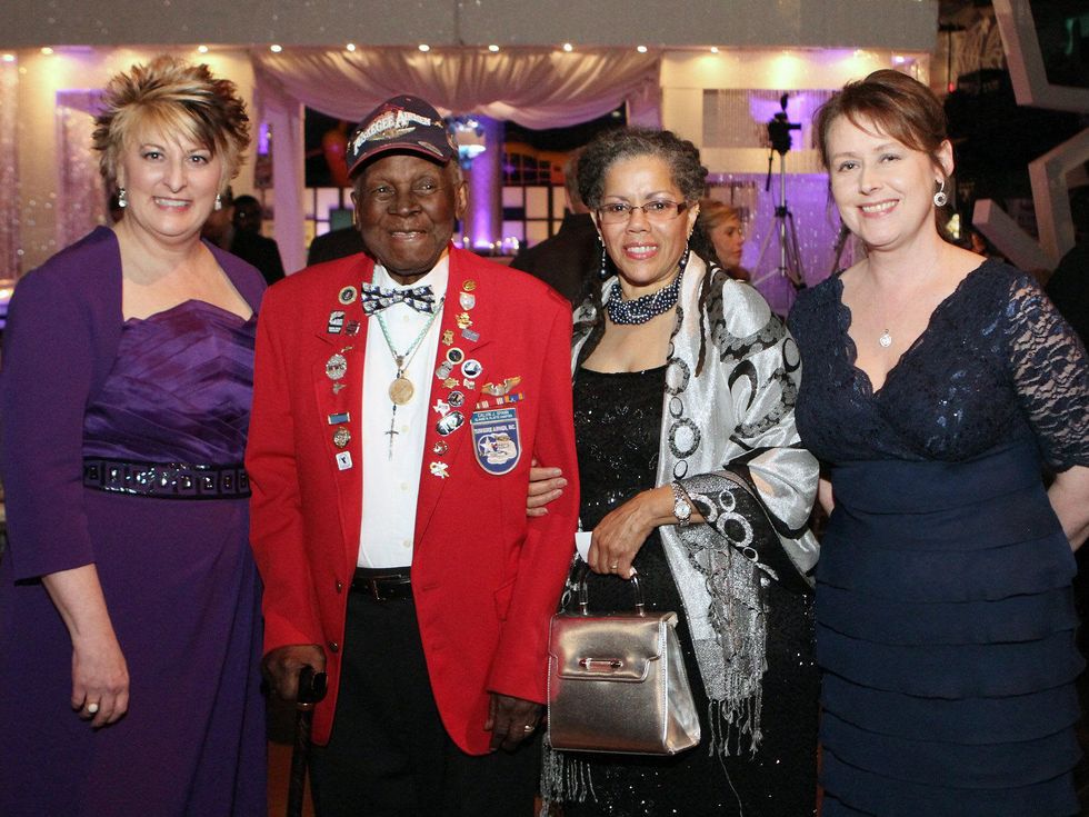 Cheryl Sutterfield-Jones, Lt. Calvin Spann, Gwendolyn Spann, fof gala