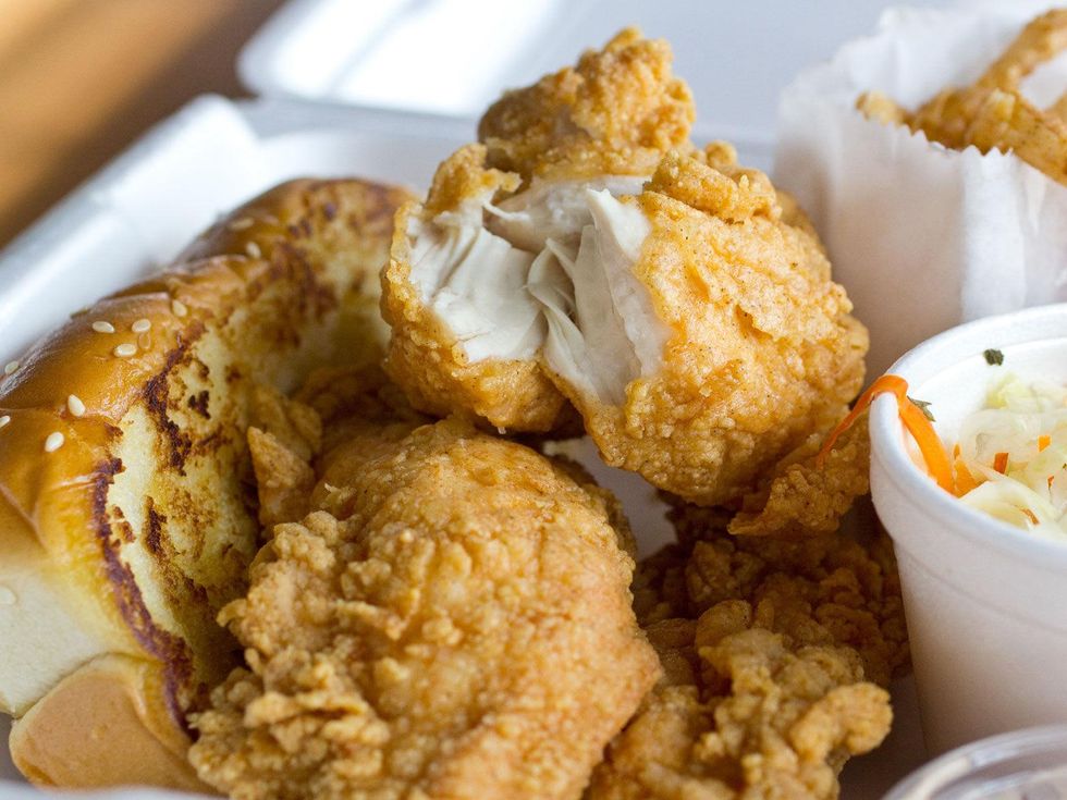 chicken tenders, Zippy's