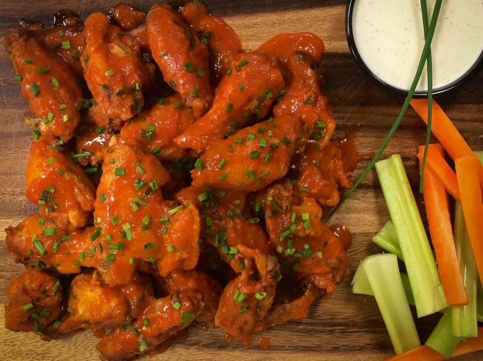 chicken wings, the rustic