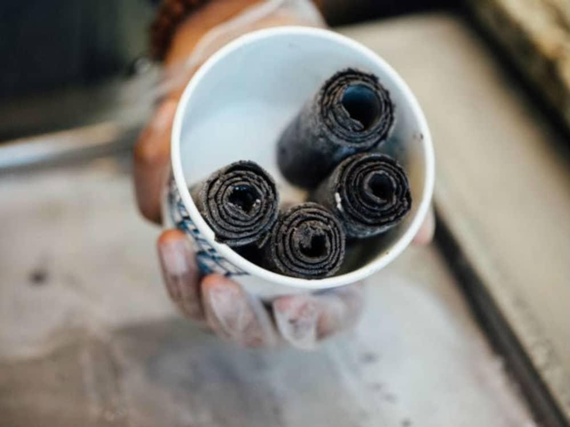 Chills 360 black ice cream