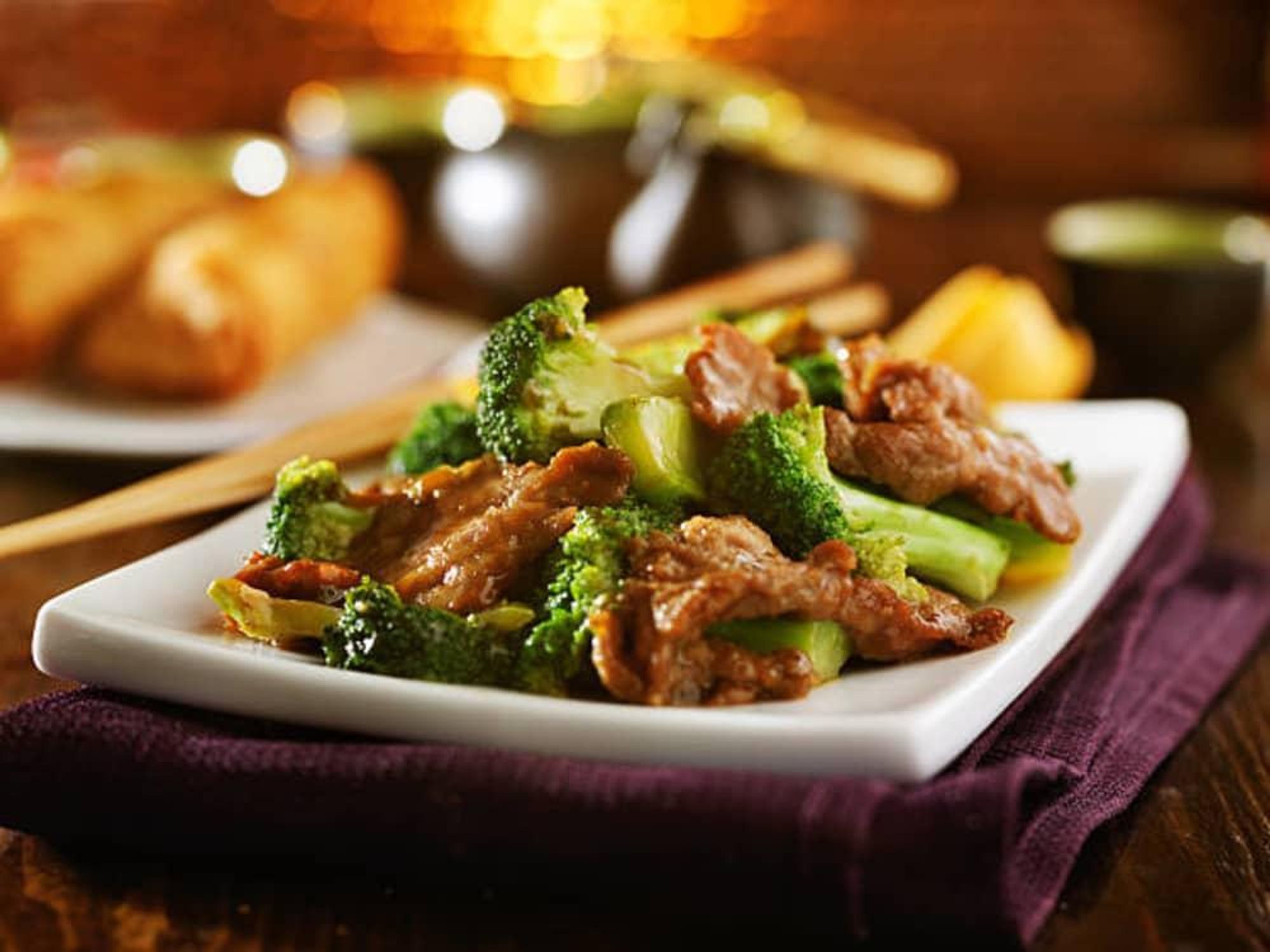 Chinese chicken & broccoli