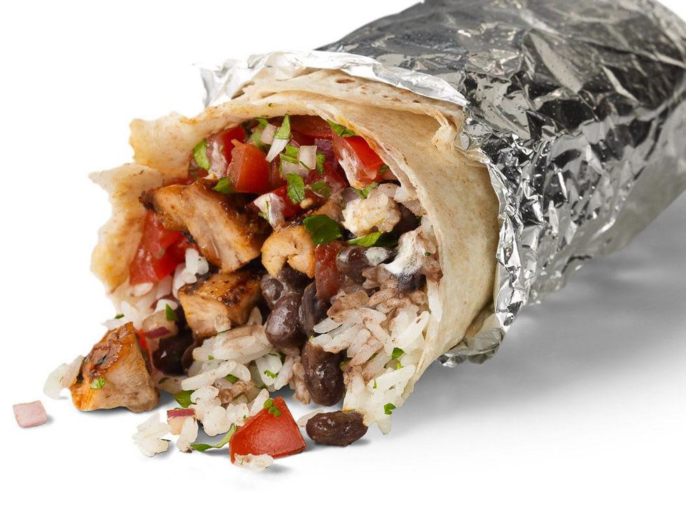 Chipotle, Burrito