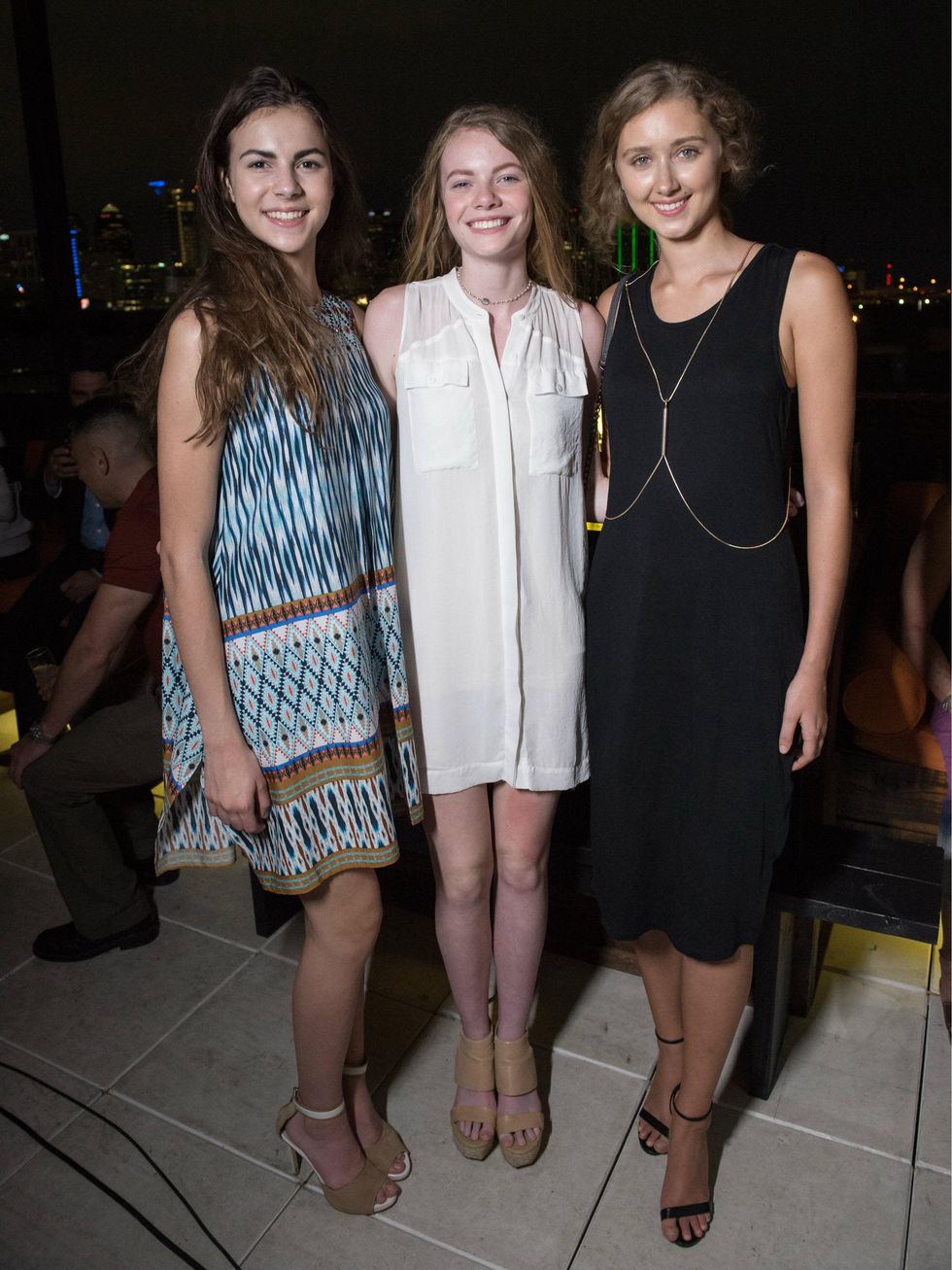 Chloe Aguillard, Abby Bush, Delaney Dell