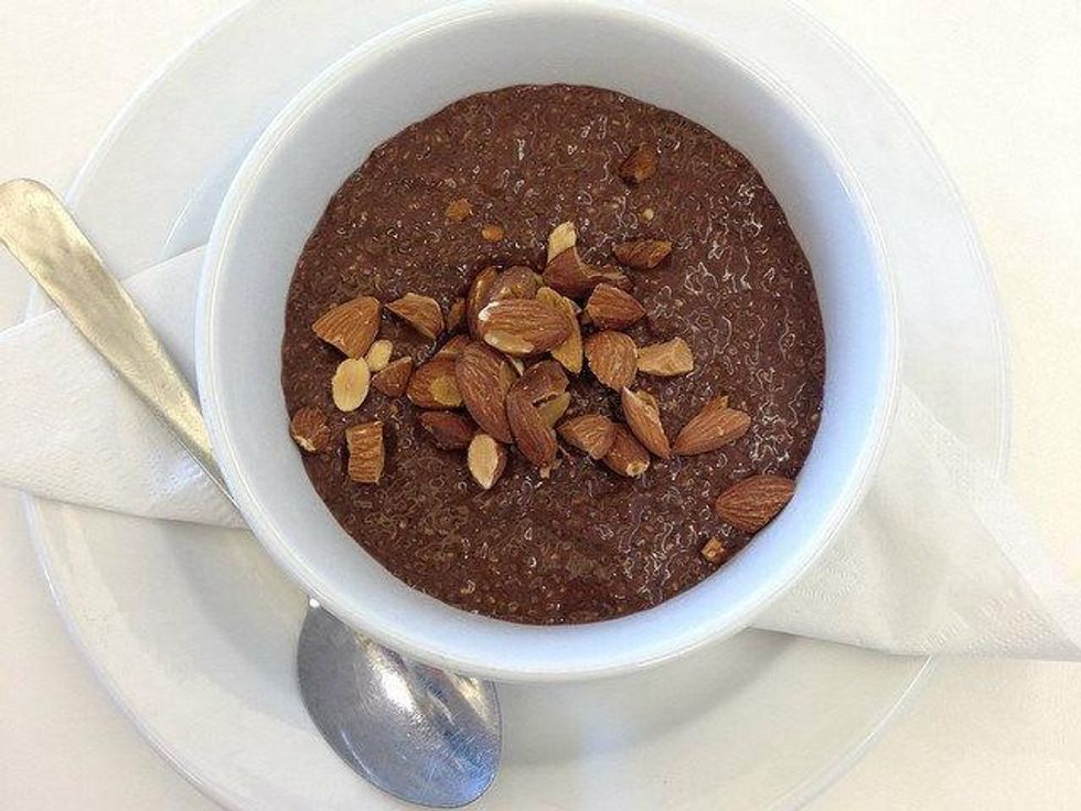 Chocolate chia pudding at Green House Market