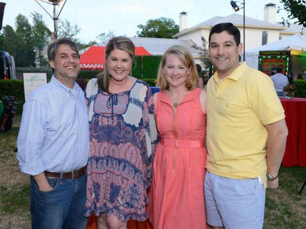 Chris and Diedre Bacala, Lauren and Scott Maggard, recess for dallas after school