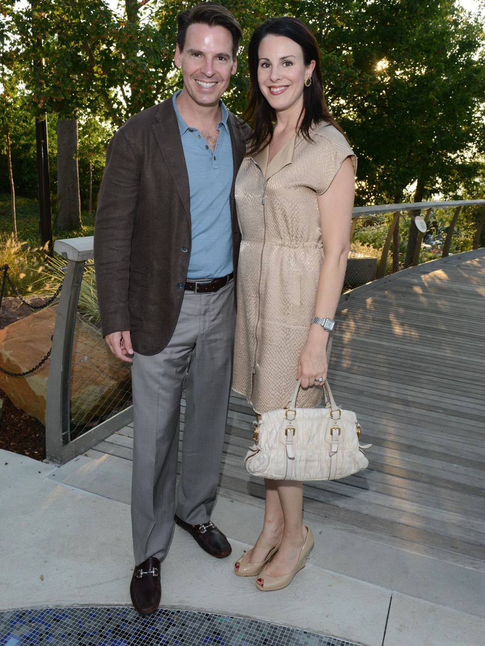 Chris and Rachel Trowbridge, Rory Meyers Children's Adventure Garden Gala