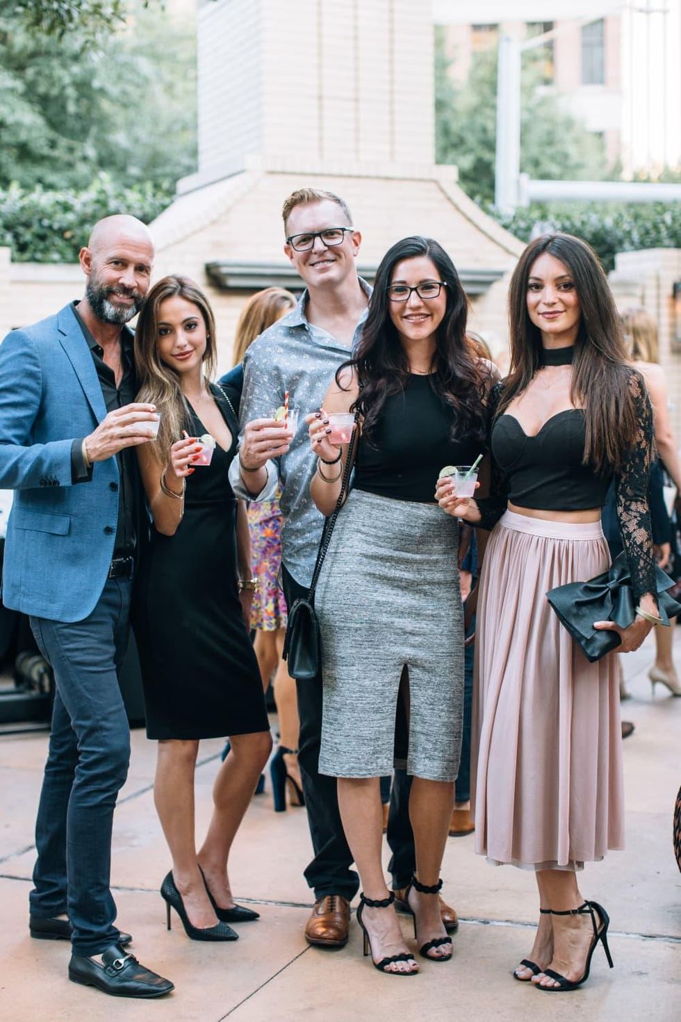 Chris Hopkins, Rachel Sargent, Rachel McGee, Tom Ellis, Ika Chigogidze