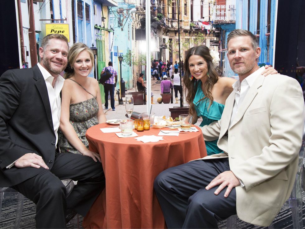 Chris Jamison, Carey Jamison, Erin Benson, Jeremy Benson, Deals and Dreams Casino Party