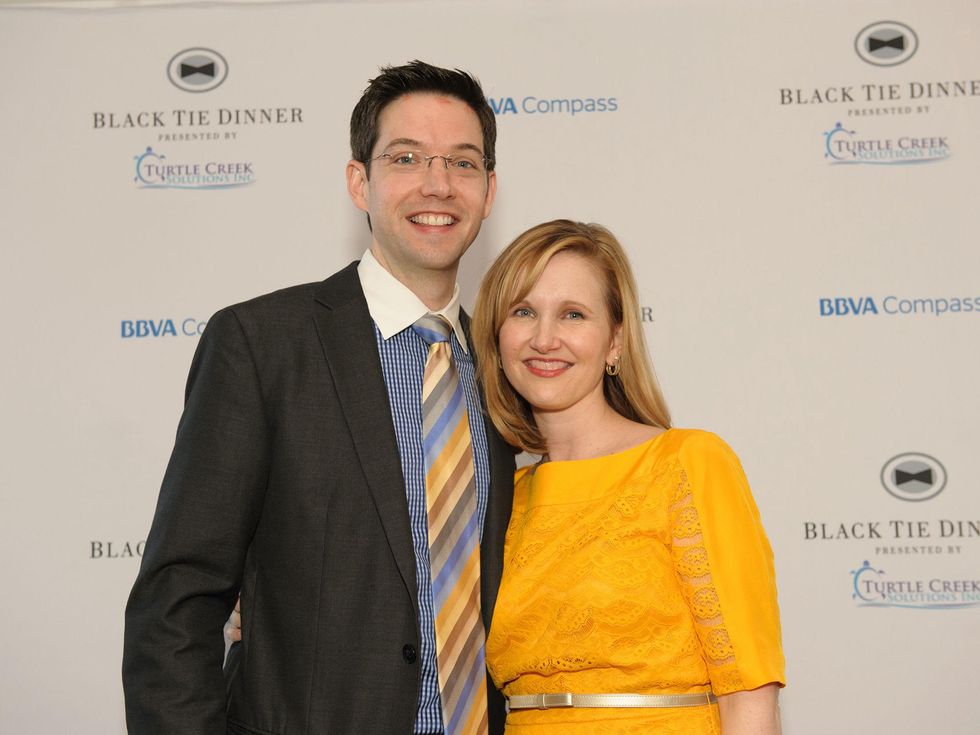 Chris Labove, Leslie Garner at Black Tie Dinner Sponsor Kick-Off
