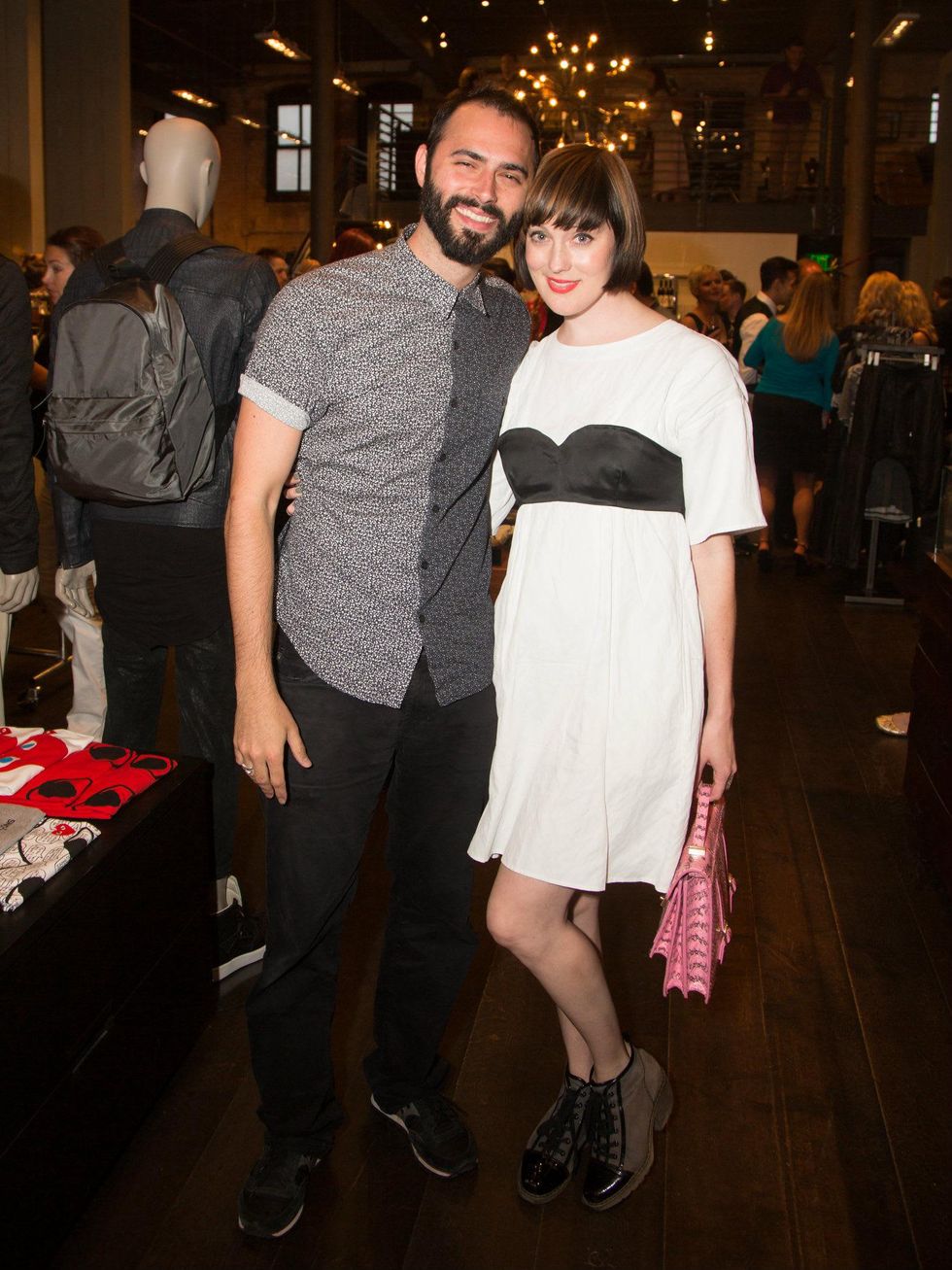 Chris Lund, Amanda Reed at Traffic LA