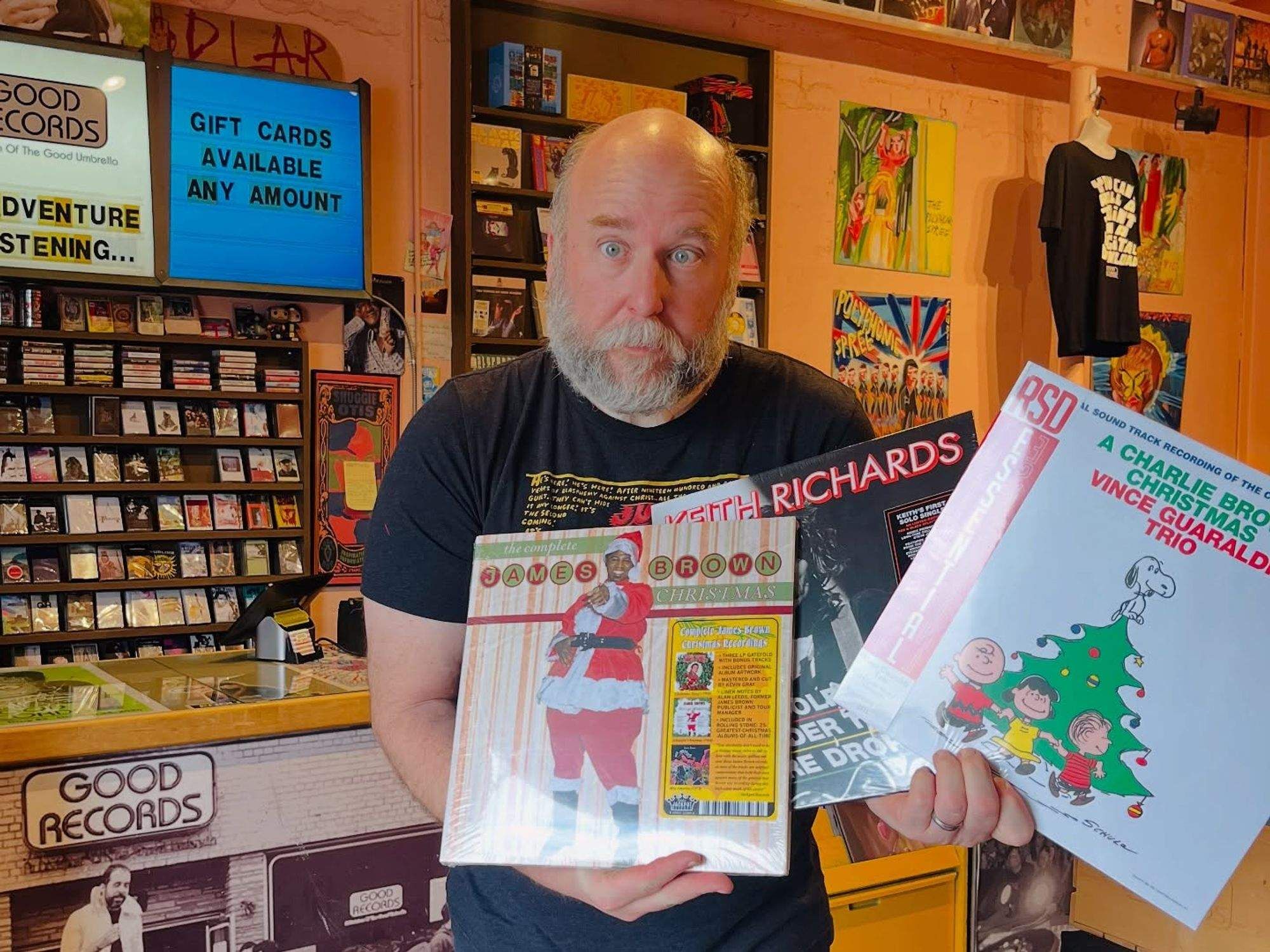 Chris Penn at Good Records