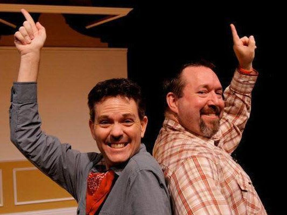 Chris Robinson and Ryan Roach in Pageant Play