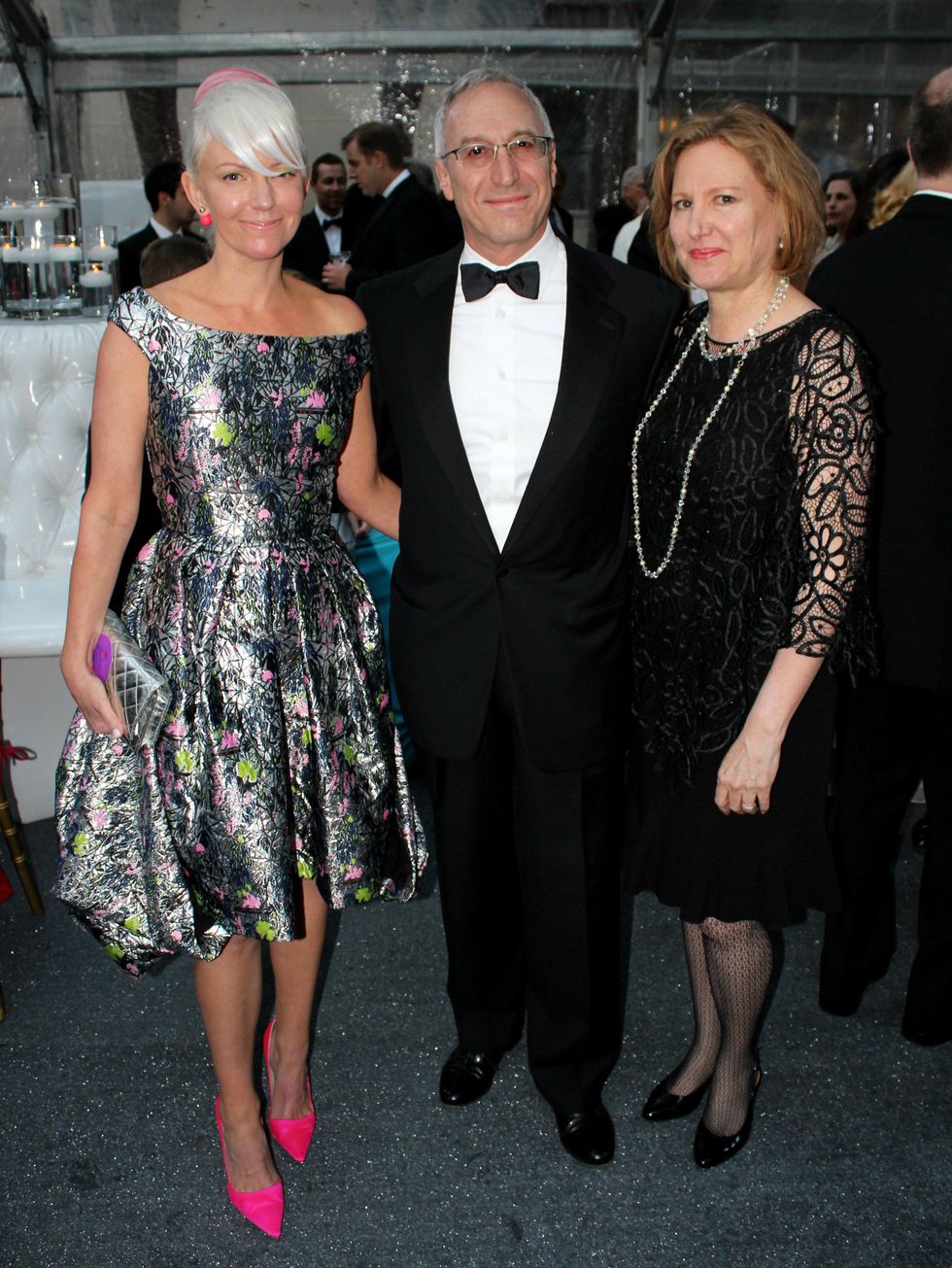 Christen Wilson, Jeremy Strick, Wendy Strick at Art Ball 2014