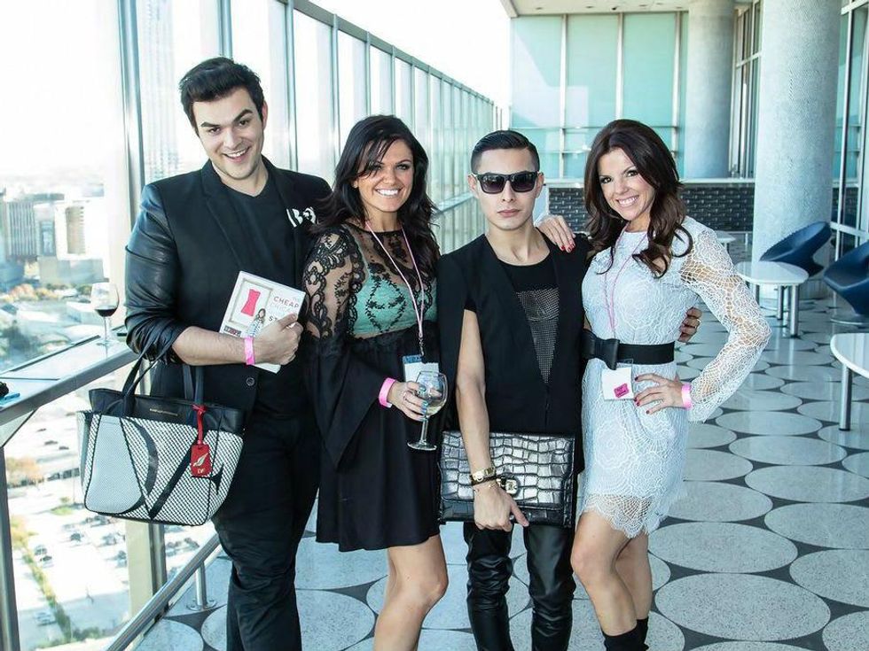 Christian Craven, Ashley Burkhardt, Cande Acosta, Amanda Embry at Simply Stylist