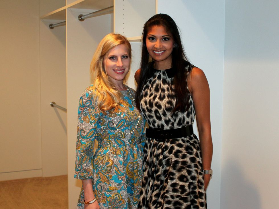 Christie Douglas, Reanae Seth, Celebrity Waiter Kick-Off